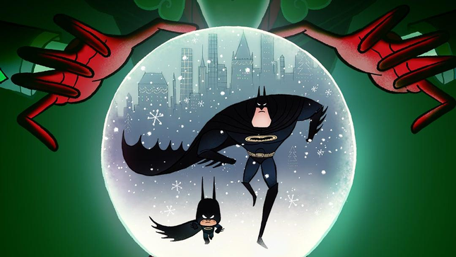 Prime Video'nun Merry Little Batman poster sanatı
